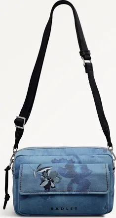 Radley London Eden Row - Denim Small Ziptop Cross Body Denim - 113144