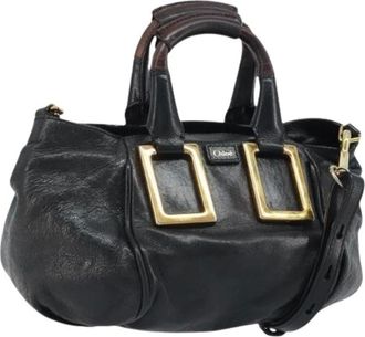 Chlo&eacute; Pre-owned Handbags, female, Black, Size: ONE SIZE Pre-owned Hand Bag