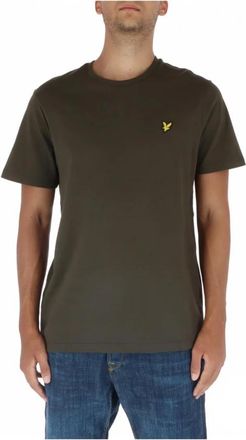 Lyle & Scott Regular Fit T-shirt - Heren - T-shirts - Groen - XL - Katoen - Tops