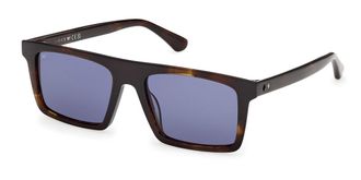 Web Eyewear WE0397 52V Mens Sunglasses Tortoiseshell Size 54