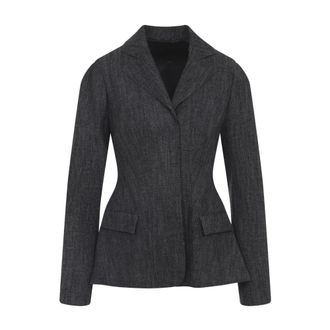 Alberta Ferretti Mujer, Chaquetas, Gris, Talla: 2XS