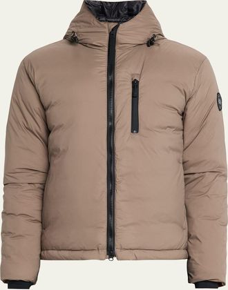 Canada Goose Mens Lodge Black Label Puffer Jacket