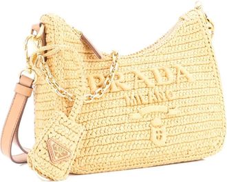 Prada Borsa a spalla Re-Edition mini 2000 - Marrone