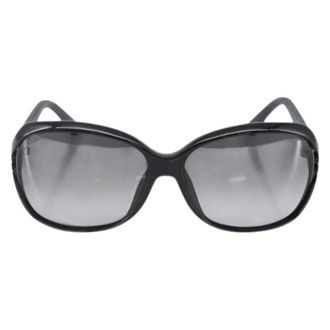 Gucci Pre-owned Accessories, female, Black, Size: ONE SIZE Pre-owned Plastic Sunglasses
