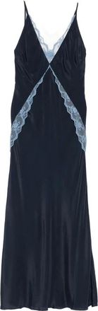 Sir. Sir., Kleedjes, Dames, Blauw, S, Elsie Maxi Jurk
