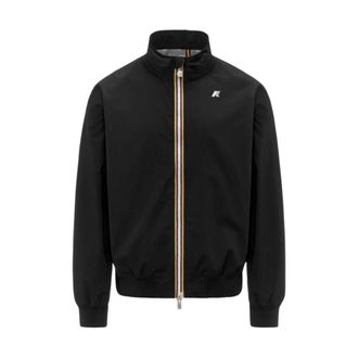 K-Way K-Way, Bomber Jackets, male, Black, Size: 3XL Arsene Bomber