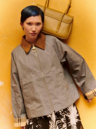 Barbour Catlin casual jacket grey / dress