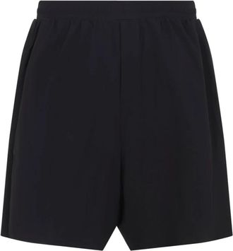 Yohji Yamamoto M Lt Wov Shorts - Heren - Korte Broeken - Zwart - S - Polyester - Korte Broeken
