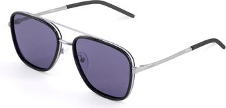 Sinner Nuqi Polarized SISU-948-10-P10 Mens Sunglasses Black Size 55