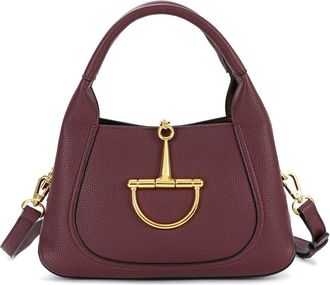 Tiffany & Fred Pebbled Leather Top Handle Shoulder Bag
