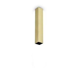 Netlighting Look 40cm Square Surface Mounted Downlight Brass 1x GU10 in Gold
