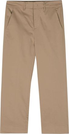 Dondup Meli satin trousers - women - Cotton/Silk/Elastane/Acetate/Viscose - 26 - Neutrals