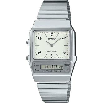 Casio Collection Vintage Mens Silver Watch AQ-800E-7A2EF Stainless Steel - One Size