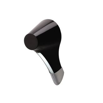 Netlighting Ora Wall Lamp 1 Light E27 Gloss Black White Acrylic Polished Chrome