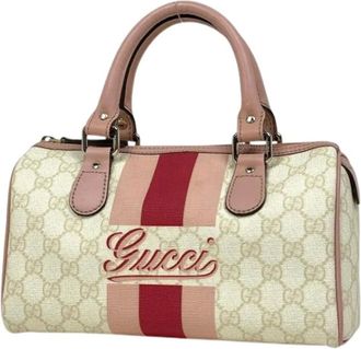 Gucci Pre-owned Handbags, female, White, Size: ONE SIZE Pre-owned Vintage Handbag