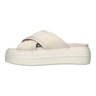 Hogan Schoenen, Dames, Beige, 38 EU, Leer, Sandalen