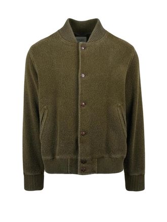 Circolo 1901 Military Green Virgin Wool-Blend Jacket