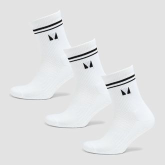 MyProtein Calcetines de pilates de MP (paquete de 3 pares) - Blanco - UK 2-5