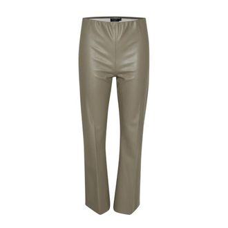 Soaked In Luxury Kickflare Trousers in Brindle - female - Soaked in Luxury - Wide Trousers - Green - 2XL - Trousers