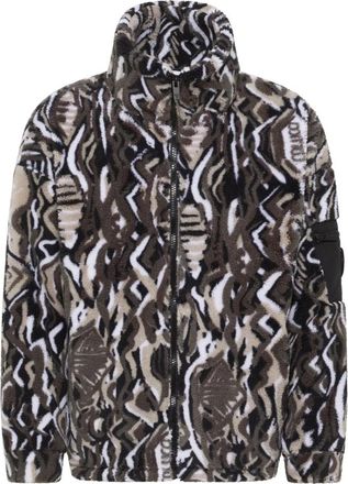 Carlo Colucci Oversized Teddy Jas - unisex - Zomerjassen - Zwart - L - Polyester - Jassen