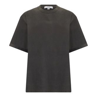 A Gold E T-Shirts, male, Brown, Size: S Cotton Crew Neck T-shirt