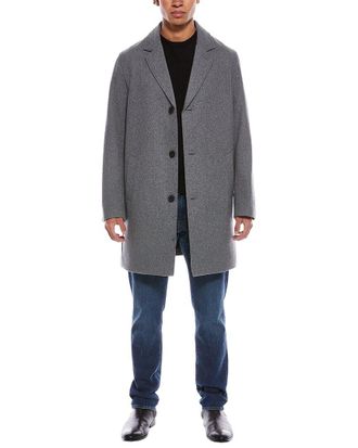 Cole Haan Wool-Blend Overcoat