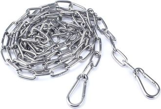 OEM Cadena De Acero Inoxidable 304 S&oacute;lida Y Robusta De 6 M Con Eslabones De Acero Soldados Para Cercas, Paseos Y Correas Para Perros, Cadena Para Tender R