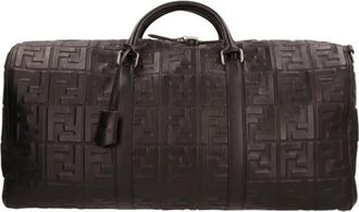 Fendi Ge&euml;tste Duffel Tas - Heren - Weekendtassen - Zwart - ONE Size - Tassen