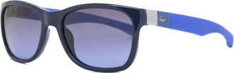 Lacoste Sunglasses Rectangle Full Rim, Blue Frame And Blue Lens L662S424