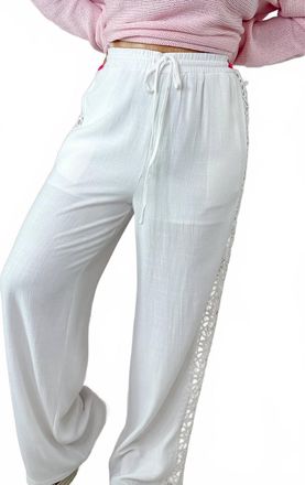 HYFVE Womens Del Mar Summer Pants In White