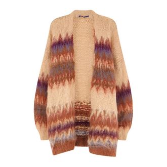 Mes Demoiselles... Fadel Mohair Blend Vest - Dames - Truien - Beige - Maat: XS Mohair