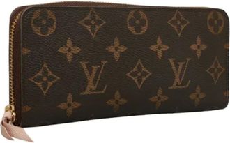 Louis Vuitton Pre-owned Wallets, female, Brown, Size: ONE SIZE Pre-owned Vintage Canvas Wallet