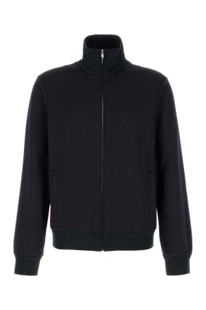 Gucci Dark Blue Polyester Blend Sweatshirt