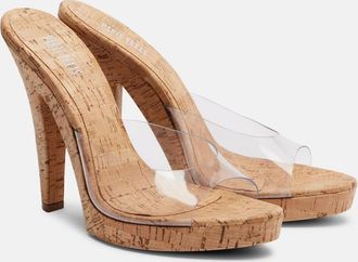 PARIS TEXAS Gala platform sandals