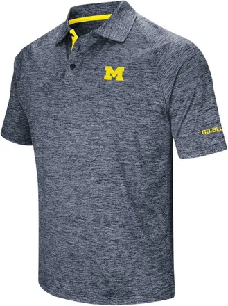 Colosseum Mens Colosseum Navy Michigan Wolverines Big & Tall Down Swing Polo at Nordstrom, Size 5X-Large