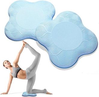 OEM 2 Piezas, Rodilleras De Yoga, Esterillas De Yoga Antideslizantes, Esterilla Deportiva, Rodillera, Fitness, Para Yoga, Fitness, Pilates, Gris