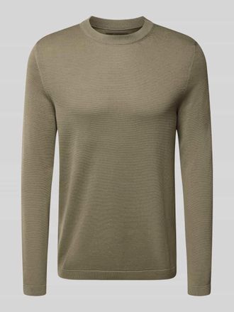 Marc O'Polo Slim Fit Pullover aus reiner Baumwolle Marc OPolo &times; DFB Travel Collection in Taupe, Gr&ouml;&szlig;e XXL