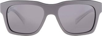Ferragamo Grey Square Mens Sunglasses SF1087S 058 56