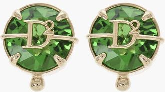 Dsquared2 Metal Clip-On Earrings With Set Crystals size One Size