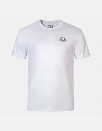 Kappa Mens Mens Quick Dry T-Shirt - White - Size: 44