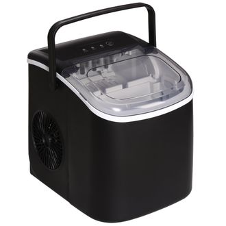 HOMCOM Ice Maker w/ Ice Scoop Basket 12Kg in 24 Hrs 9 Cubes Ready in 6-12Mins | TJ Hughes