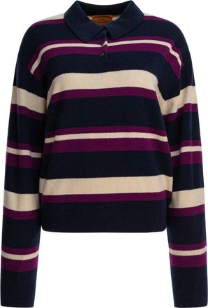 Guest In Residence Polo Shirts Blu-Donna