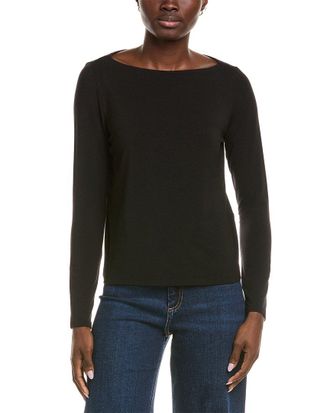 Eileen Fisher Eileen Fisher Bateau Neck Top