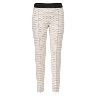 Marc Cain Pantaloni Sofia Slim-fit - - Trousers - Donna - Beige - L