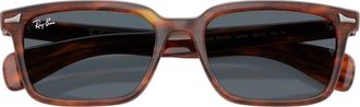 Ray-Ban Brunel Zonnebril - unisex - Zonnebrillen - Bruin - 53 MM - Accessoires