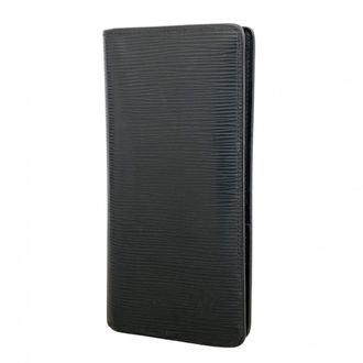 Louis Vuitton Noir Long Wallet (Bi-Fold) (Pre-Owned)