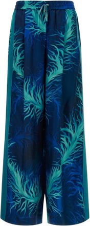 F.R.S. For Restless Sleepers Asteria Pants - Dames - Wijde Broeken - Blauw - L - Broeken