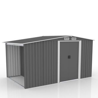 Concept Usine Cobertizo de jard&iacute;n 6,87m2 con cobertizo de madera