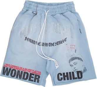 Paly Hollywood Hombre, Pantalones cortos, Azul, Talla: M