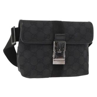 Gucci Borsa a tracolla in tela Pre-owned - - Pre-owned - Donna - Nero - ONE SIZE